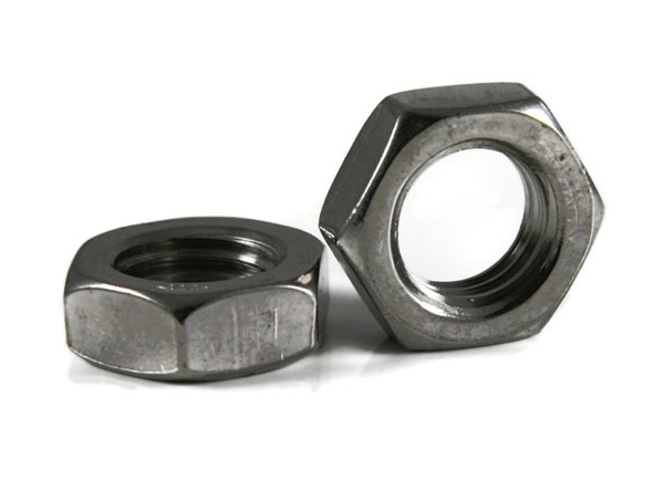 Broaching Male Mild Steel Hex Jam Nut, 316, Size: M6 at Rs 5/piece in Mumbai